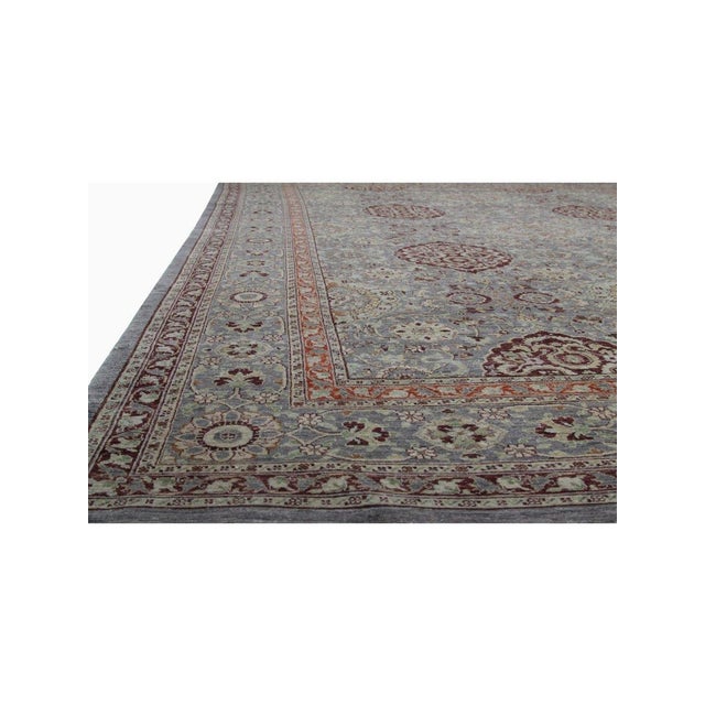 Beige 10x14 Pakistani Transitional Area Rug - 107811 For Sale - Image 8 of 12