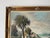 1950s Vintage P. Veen European Countryside River Landscape Oil on Canvas Painting For Sale - Image 5 of 12