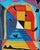 Max Manning “Untitled (CVS272)” Contemporary Red, Blue, & Yellow Geometric Abstract Painting, 2024 For Sale