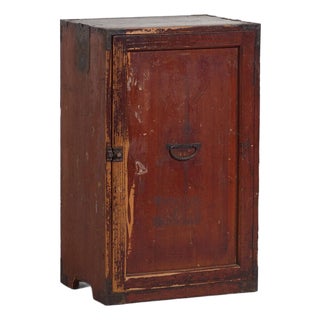 Small Antique Japanese Cabinet For Sale