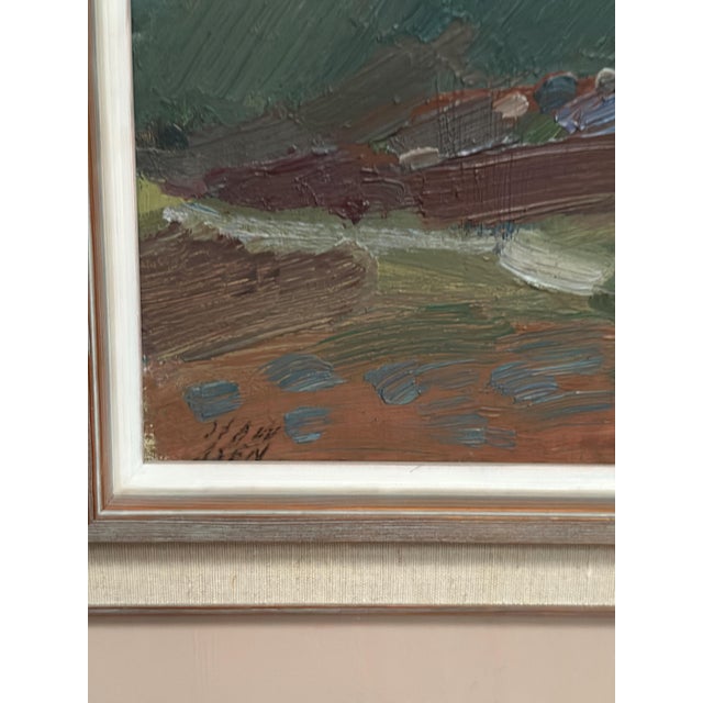 Gösta Stawåsen, Kärra Hösten, 1959, Oil on Canvas, Framed For Sale - Image 13 of 18