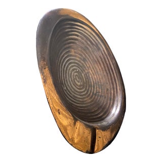 Ben Seibel Brass Ashtray / Ribbed Bowl for Jenfred-Ware Raymor, Usa, c.1950 For Sale