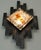 Mid-Century Modern Brutalist Style Wall Lamp in Wrought Iron and Glass, 1970s For Sale - Image 10 of 13