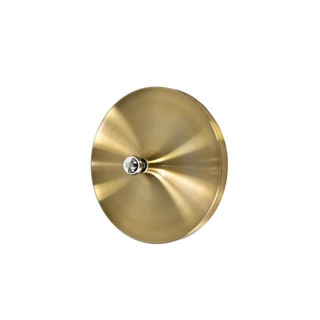 Space Age Brass Wall Sconce from Honsel, 1960s For Sale - Image 10 of 10