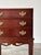 Brown Georgian Chippendale Mahogany Three-Drawer Chest on Stand, 1960s For Sale - Image 8 of 16
