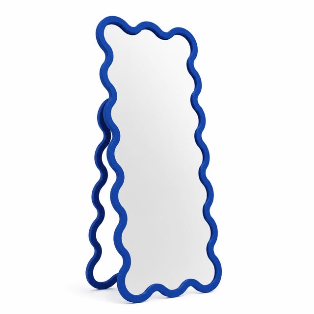 Red Hvyli 16 Free Standing Full-Length Dressing Mirror by Oitoproducts For Sale - Image 15 of 17