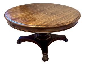 Antique Victorian Mahogany Extendable Dining Table, 1850