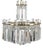 Cut Lead Crystal Chandelier For Sale
