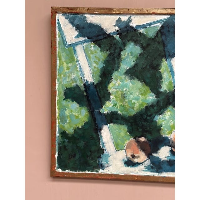 Sune Alehammar, Peaches on Chair, 1960s, Oil Painting on Canvas, Framed For Sale - Image 11 of 18