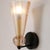 Metal Pink Murano Glass Wall Lamps attributed to Barovier and Toso, 1960s, Set of 2 For Sale - Image 7 of 11