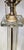 1960s Vintage Glass Column Table Lamp For Sale - Image 5 of 9