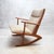 Mid-Century Danish Boomerang Rocking Chair Model 97 Søren Jensen v. Tønder Møbelwærk ​, 1950s For Sale - Image 4 of 17