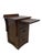 Crofter Style 3 Drawer End Table With Writing Tray- Walnut For Sale - Image 14 of 18