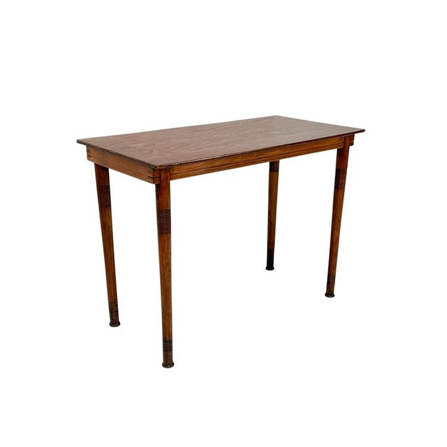 Vienna Secession Console Table in Beech Wood from Jacob and Josef Kohn, 1890s For Sale - Image 11 of 13