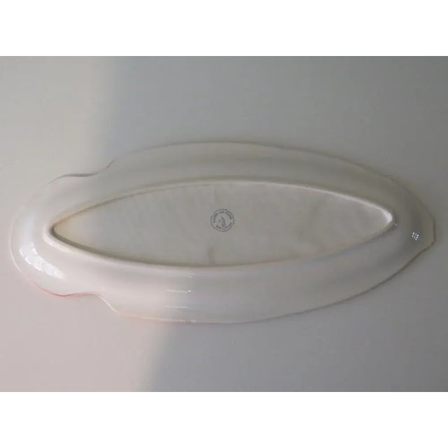 Large Salins Les Bains Ceramic Serving Dish, France 1950s For Sale - Image 4 of 7