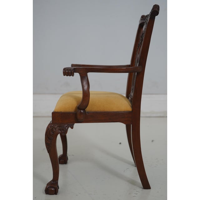 Chippendale Chippendale Style Diminutive Doll Size Armchair For Sale - Image 3 of 12