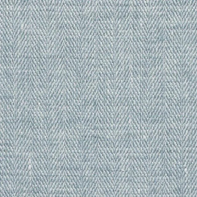 Sample - Schumacher Hallingdal Fabric in Sky For Sale