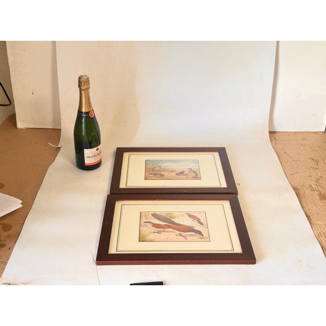 G Galelli, Compositions, 1938, Watercolors, Framed, Set of 2 For Sale - Image 10 of 11