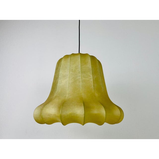 Mid-Century Modern Cocoon Pendant Light by Achille Castiglioni, 1960s, Italy For Sale - Image 12 of 18