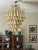 Contemporary Honey Colored Murano Chandelier in Mazzega Style For Sale - Image 3 of 10