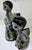 Vintage Tonalá Angel Figurine Pair – Mexican Folk Art Pottery Candlestick & Praying Angel, Hand Painted Floral For Sale In Dallas - Image 6 of 13