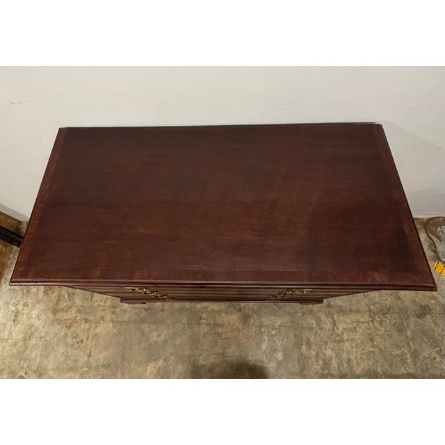 Antique English Mahogany Chest of Drawers For Sale - Image 11 of 12