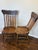 Pair of American Late Victorian Carved Elm Pressed-Back Spindle Side Chairs, C. 1890–1910 For Sale - Image 9 of 11