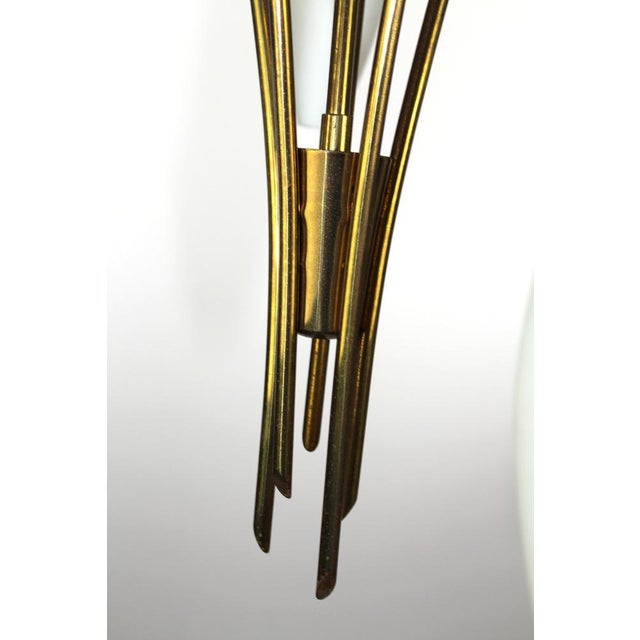 Wood Lily of the Valley Chandelier from Rupert Nikoll, 1950s For Sale - Image 7 of 17
