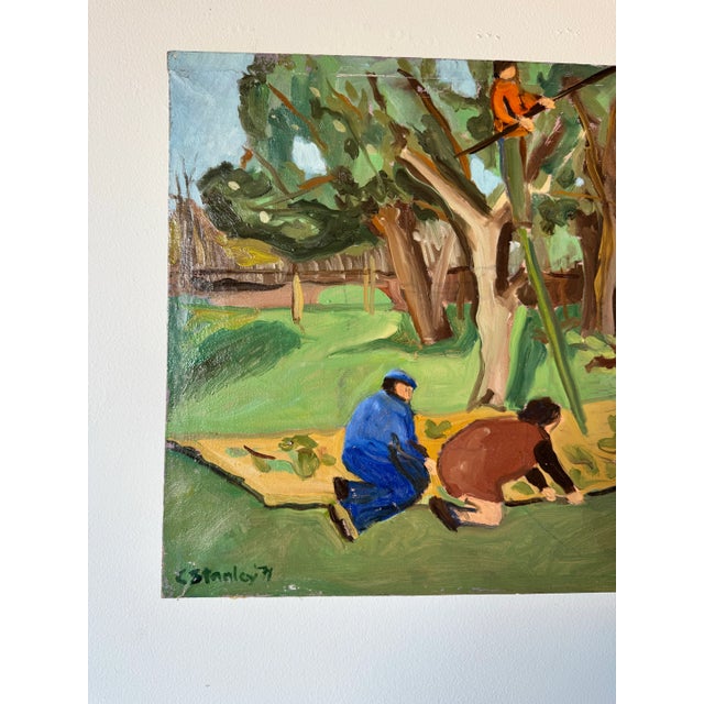 1971 Vintage C. Stanley Impressionist Oil on Canvas Painting/ Sold For Sale - Image 10 of 12