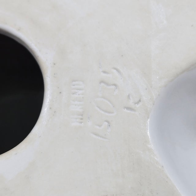 Red 1990s Herend Fishnet Porcelain Pair of Wild Ducks Figurine 5035 in Rust, Size Medium For Sale - Image 8 of 9