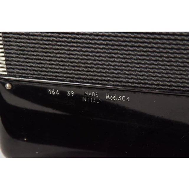 Vintage Black Mod. 304 Excelsior Accordion For Sale - Image 11 of 18