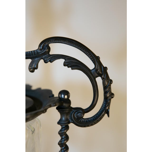 Large Cast Zinc Lantern, France, 1910s For Sale - Image 6 of 12