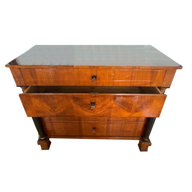Biedermeier Chest of Drawers For Sale - Image 3 of 18