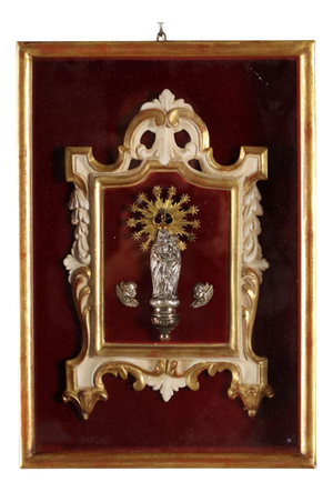 Madonna and Child in Shrine