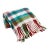Multi Color Christmas Plaid Throw For Sale