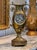 Neoclassical 19th Century Neoclassical Brass Urn Clock For Sale - Image 3 of 13