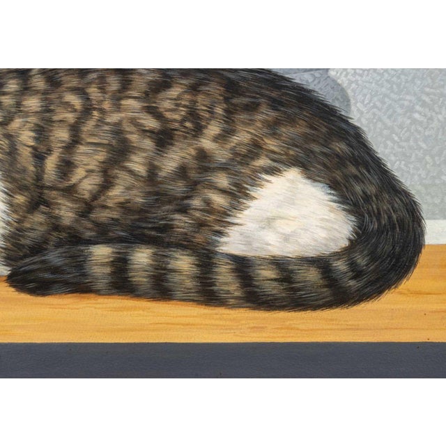 F. Dawn Snell "Me and My Shadows" Mix Media, 1989 For Sale - Image 4 of 9