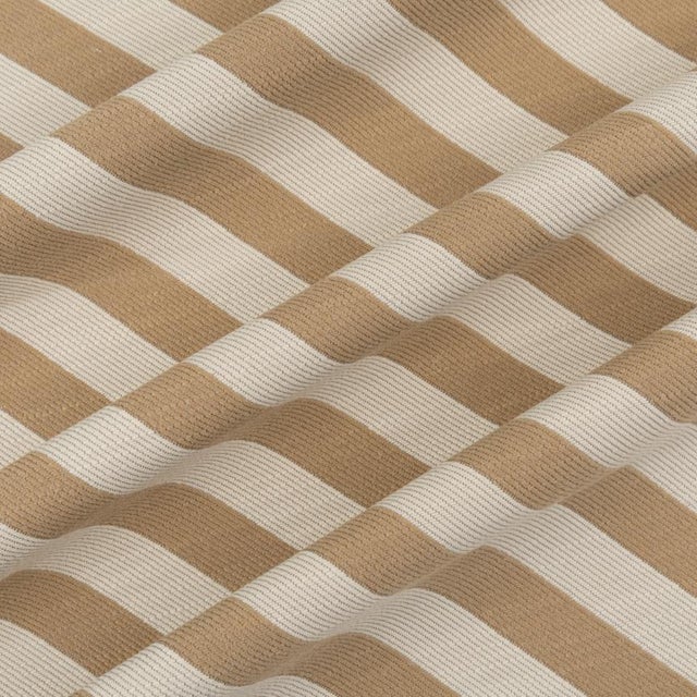 Contemporary Materialworks by Hable Jaipur Performance Fabric in Caramel For Sale - Image 3 of 5