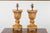 Mid 20th Century Mid 20th Century Italian Midcentury Painted and Carved Table Lamps with Stylized Foliage - a Pair For Sale - Image 5 of 12