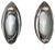 Sconces in Crystal Glass in the style of Max Ingrand and Fontana Arte, 1960s, Set of 2 For Sale