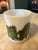 White Vintage Hazel Atlas "Flower Power" Milk Glass Coffee Mugs '60s - Mid-Century Retro - Set of 4 For Sale - Image 8 of 17