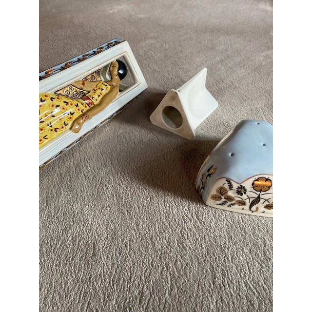 Art Deco Ceramic Sculpture For Sale - Image 4 of 9