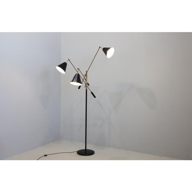Triennale Floor Lamp by Angello Lelii for Arredoluce, 1950 For Sale - Image 6 of 15