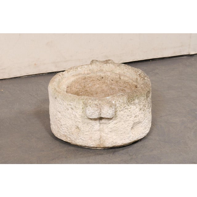 19th Century Spanish Carved-Stone Vessel For Sale In Atlanta - Image 6 of 11