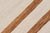 Vintage Turkish Kilim Runner With Horizontal Stripes in Ivory and Cognac For Sale - Image 12 of 12