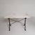 Bistro Table with Marble Top and Cast Iron Frame, Paris, France, 1930s For Sale - Image 3 of 18
