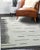 Contemporary 4x6 Sloane Majestic Gray Minimalist Kilim Geometric Modern Flatweave Wool Rug For Sale - Image 3 of 9
