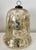 Stunning oversized mercury glass bell shaped Holliday/Christmas tree or mantel ornament.