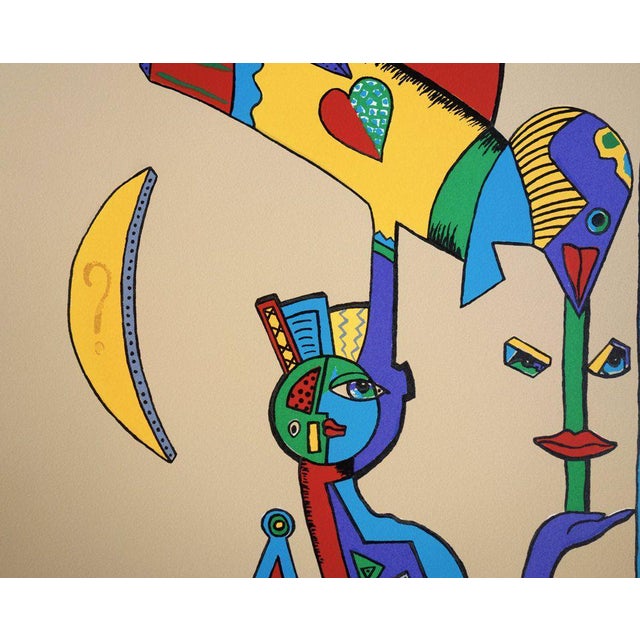 Cécile De Bruijn, The Sphinx, Original Lithograph For Sale - Image 5 of 8