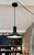 Iconic Danish P&T pendant light designed by Michael Bang in 1972 for Holmegaard Glass Works. Hand-blown dark blue opaline...